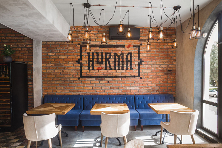 Ресторан HURMA - освещение рис.7